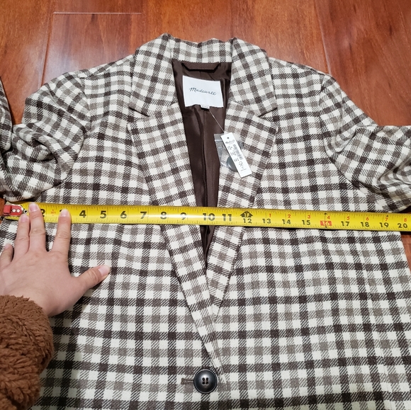 Larsen Blazer in Undyed Check medium - Picture 6 of 9